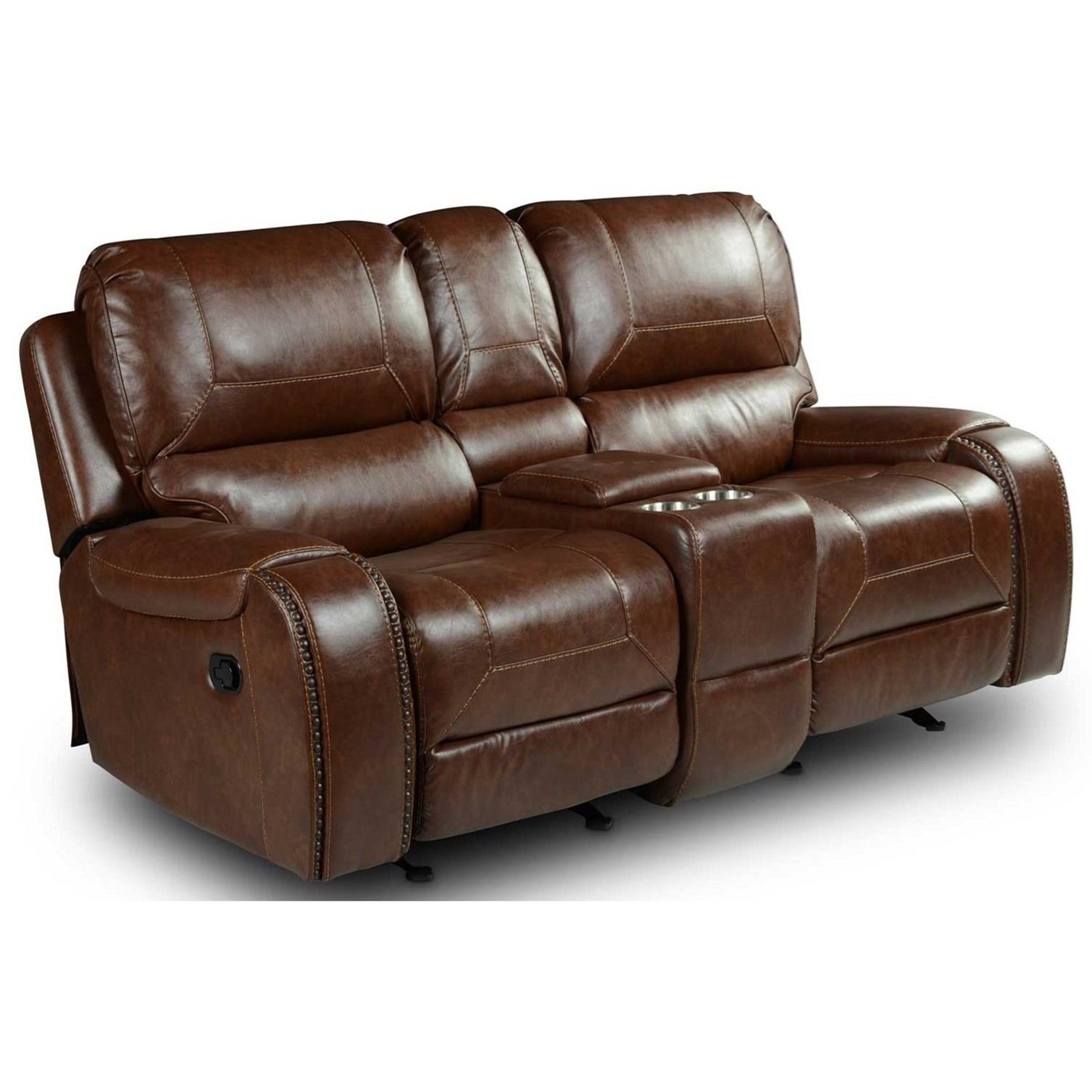 Steve Silver Keily KE800CL Manual Motion Glider Recliner Loveseat