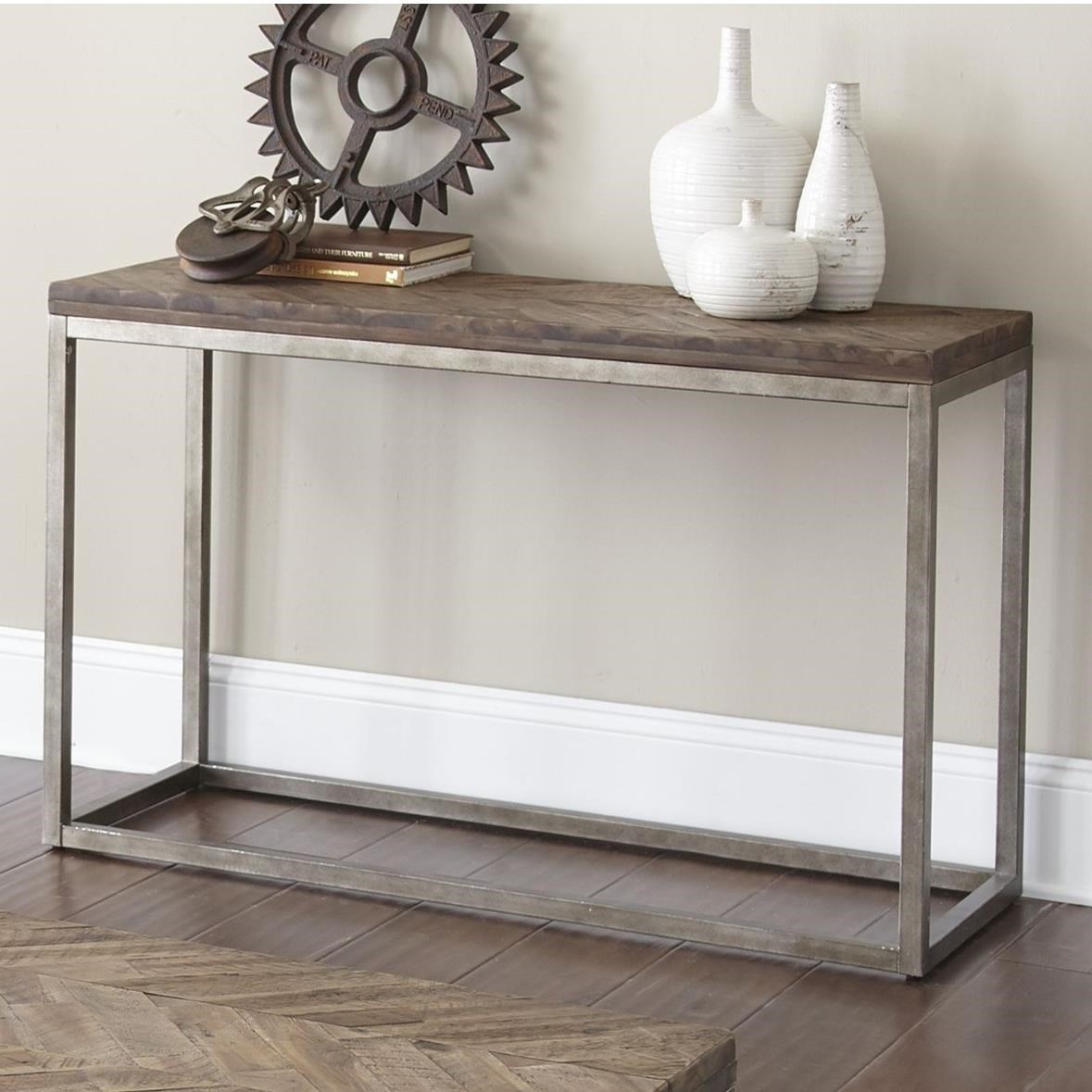 Steel sofa table discount