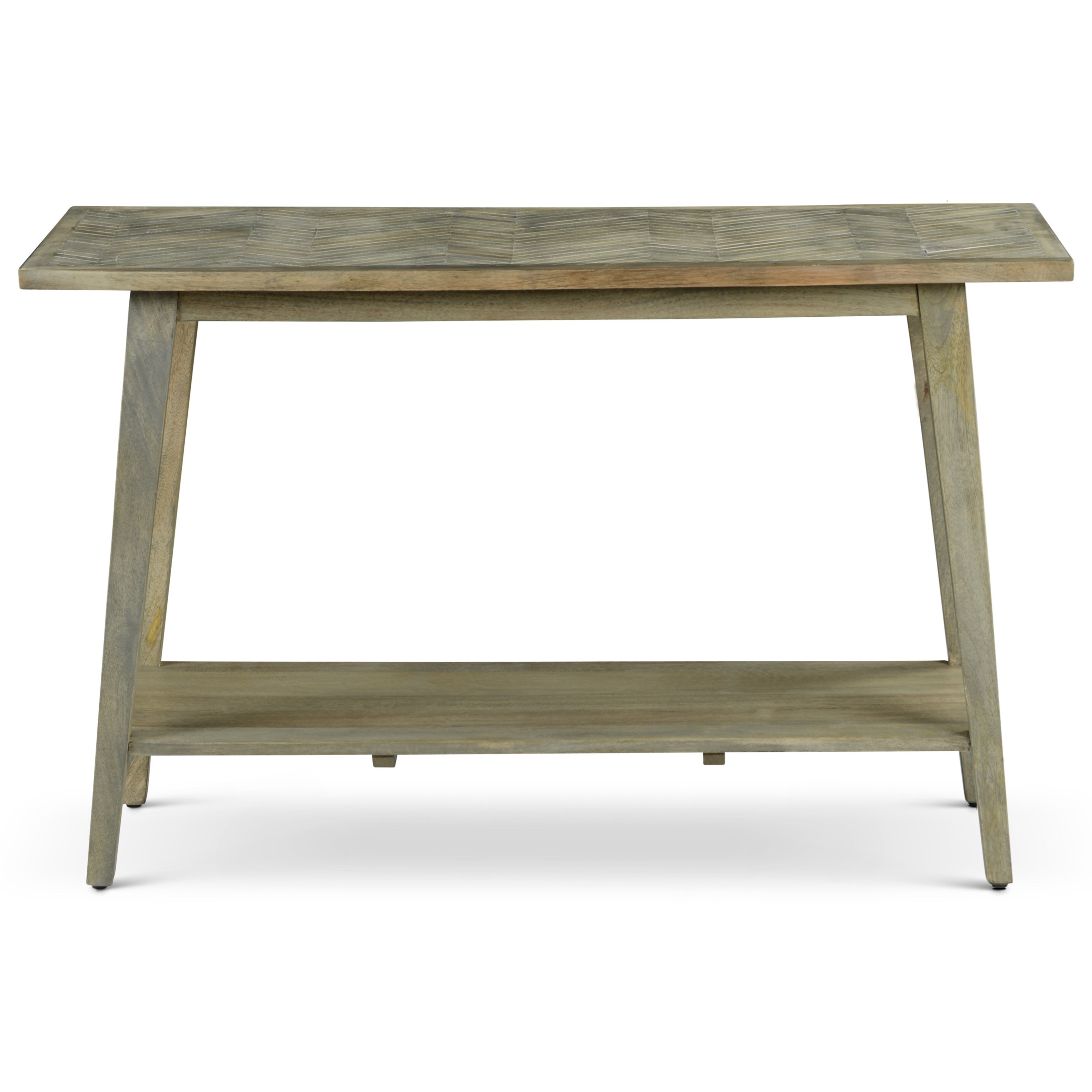 Herringbone sofa table deals
