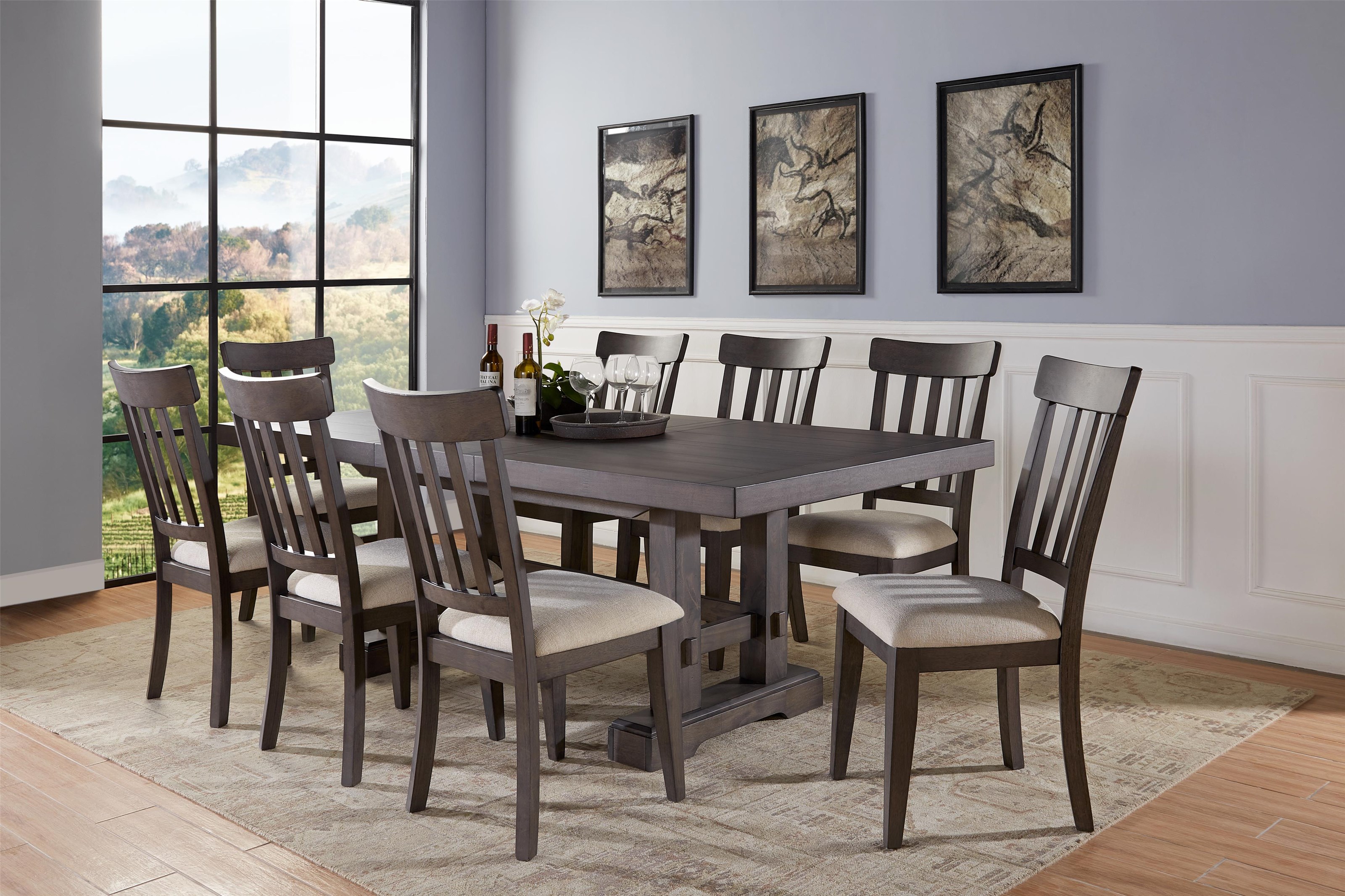 Saugus 9 piece best sale dining set greyleigh