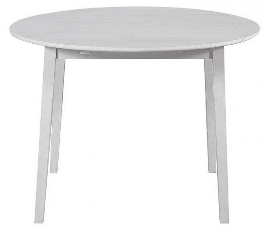 White and deals silver dining set
