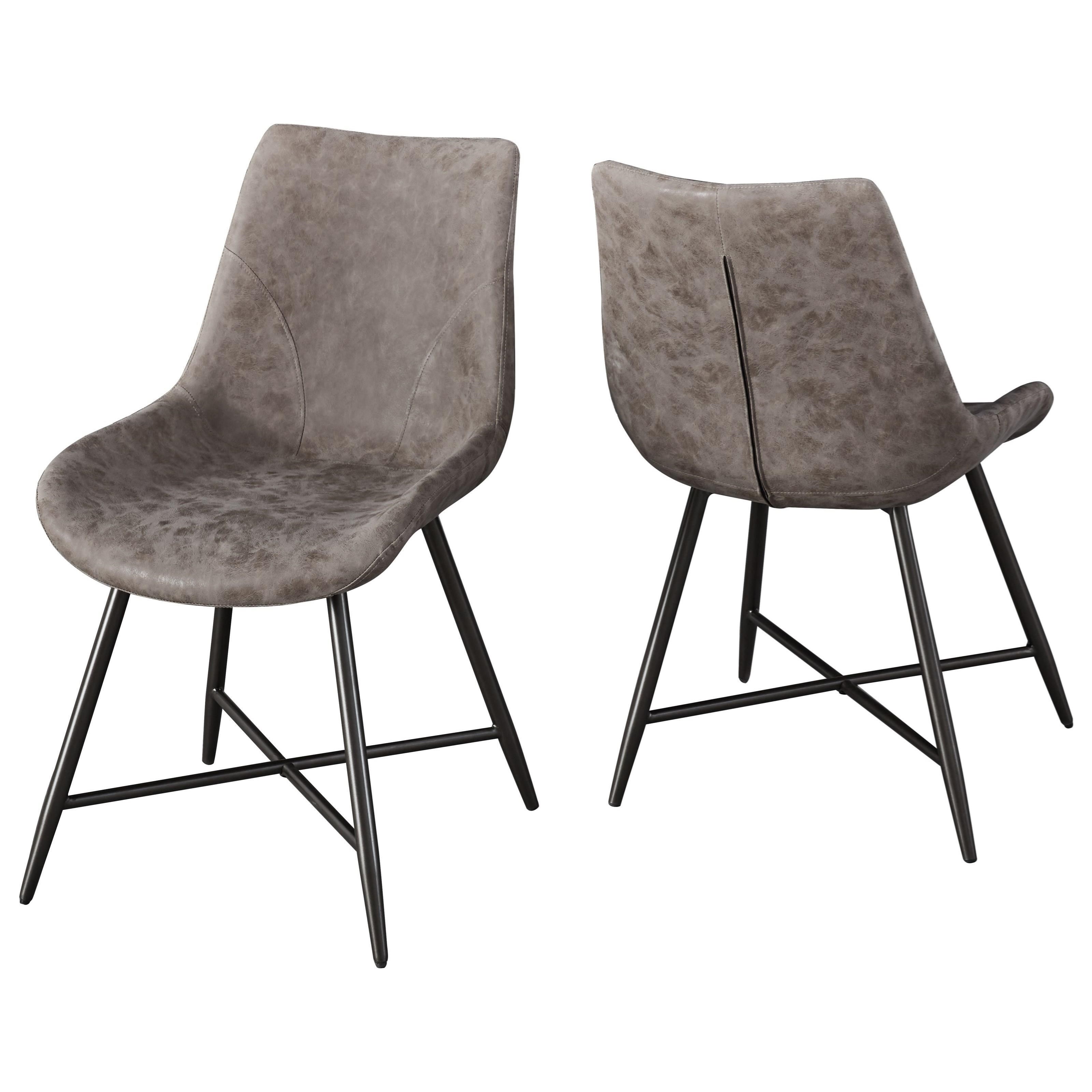 Steve silver side 2025 chair