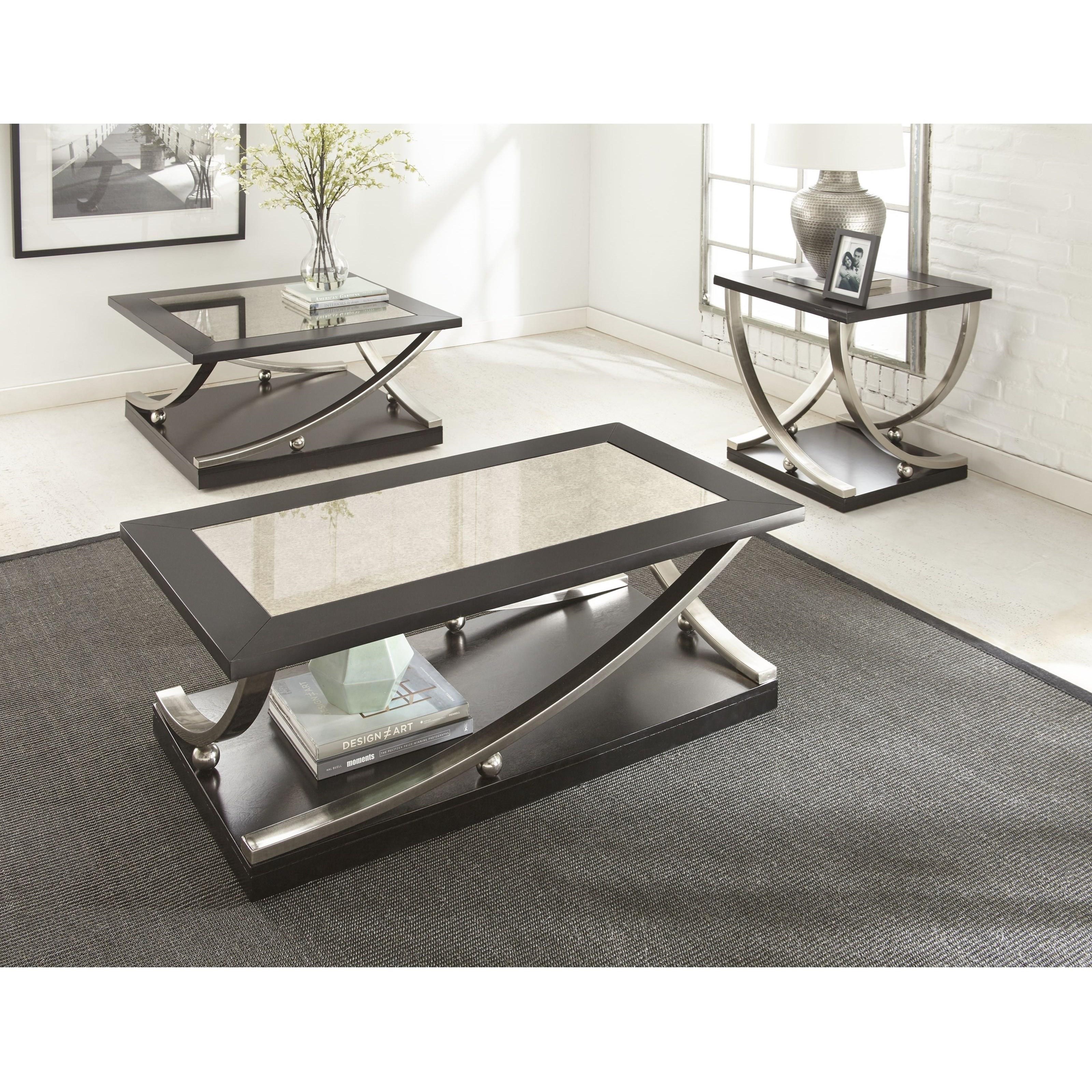 Ramsey coffee sales table with storage