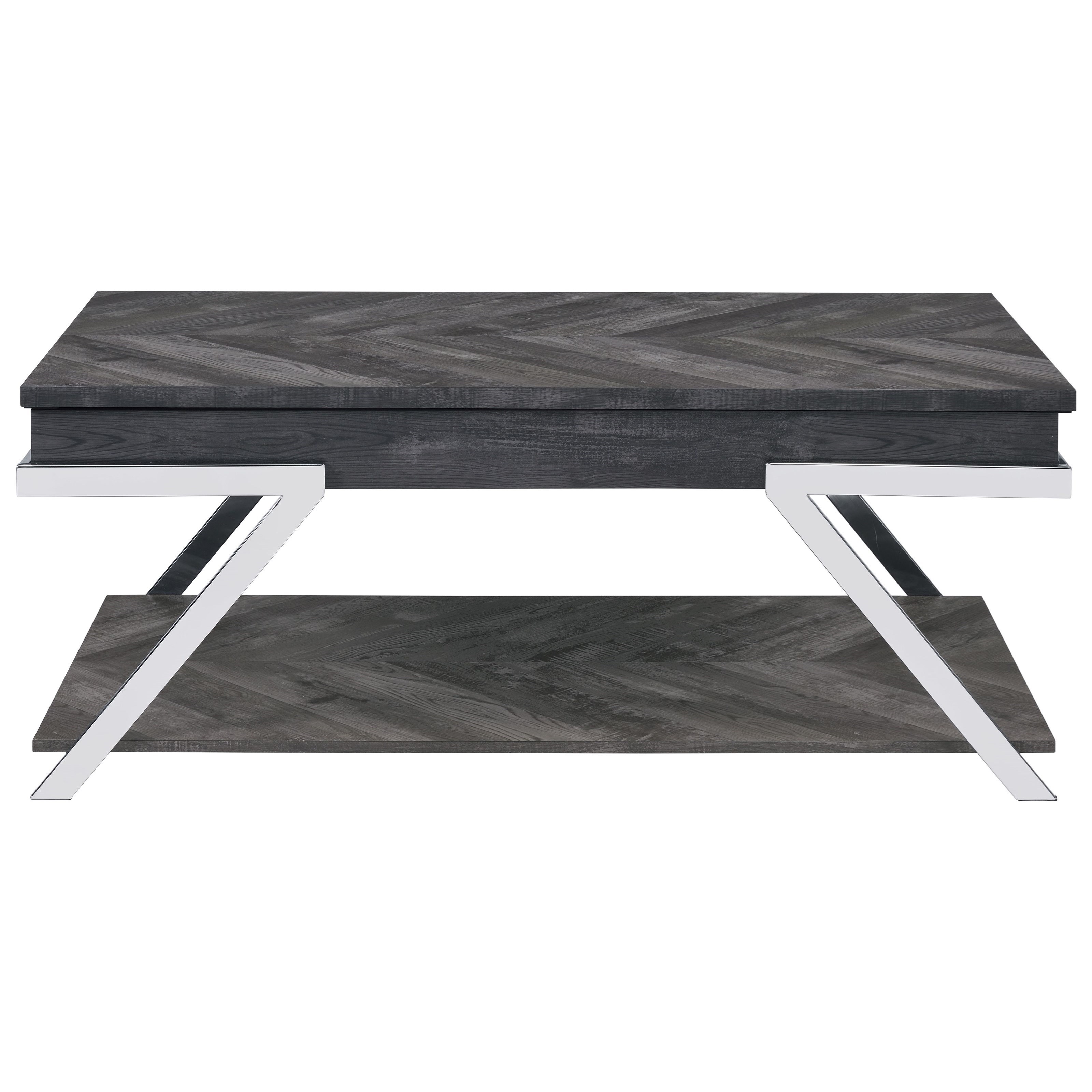 Steve Silver Roma RO100C Contemporary Lift Top Cocktail Table