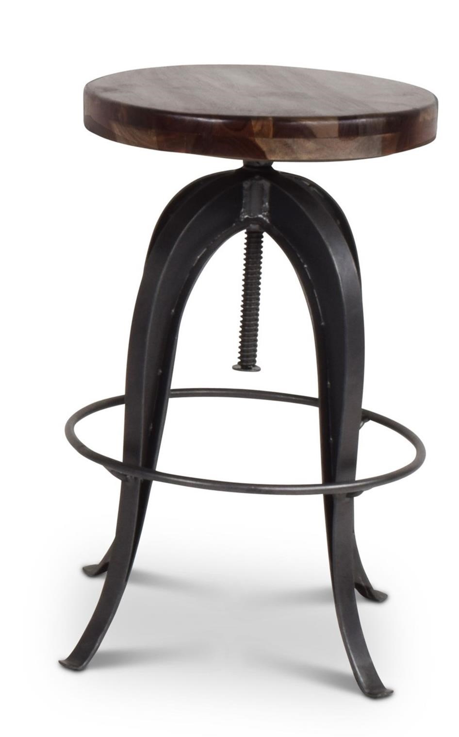 Leather hotsell stool round