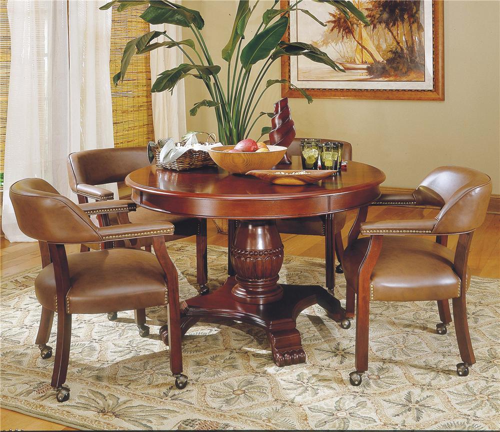 Tournament Game Arm Chair with Casters