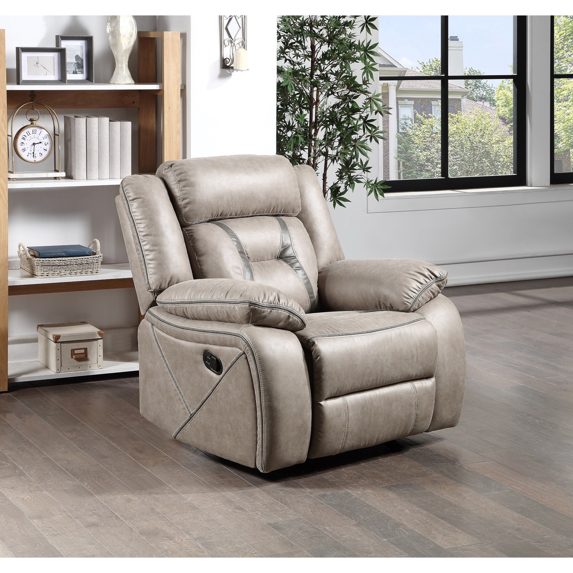 Steve Silver Tyson 141385028 Casual Manual Glider Recliner Sam Levitz