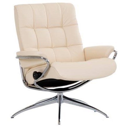 Stressless by Ekornes London 1339340 09414 Low Back Recliner with