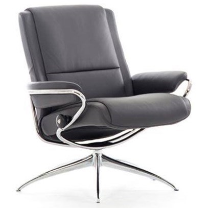 Stressless by Ekornes Paris 1337341 09416 Low Back Recliner with