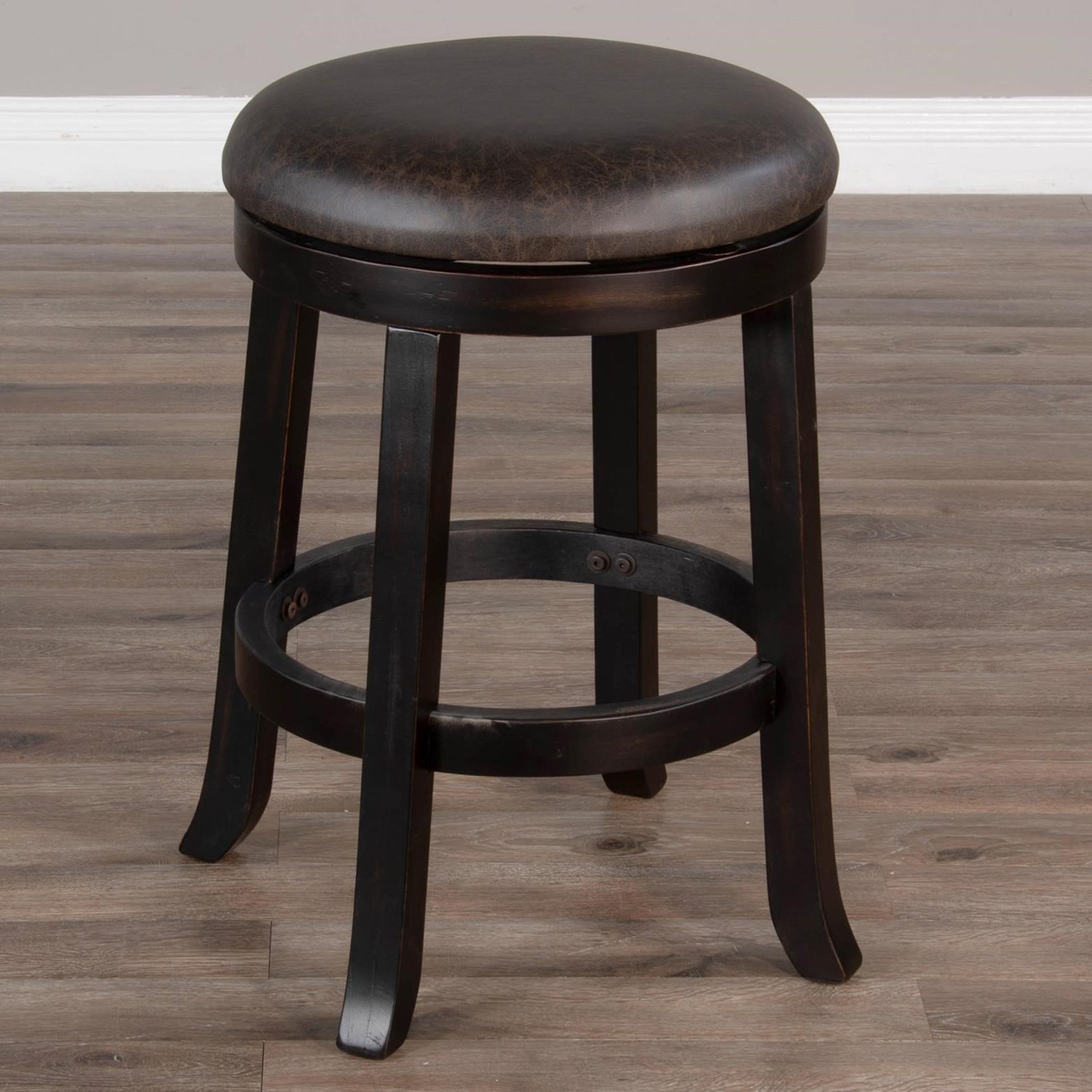 Counter stool on sale with cushion