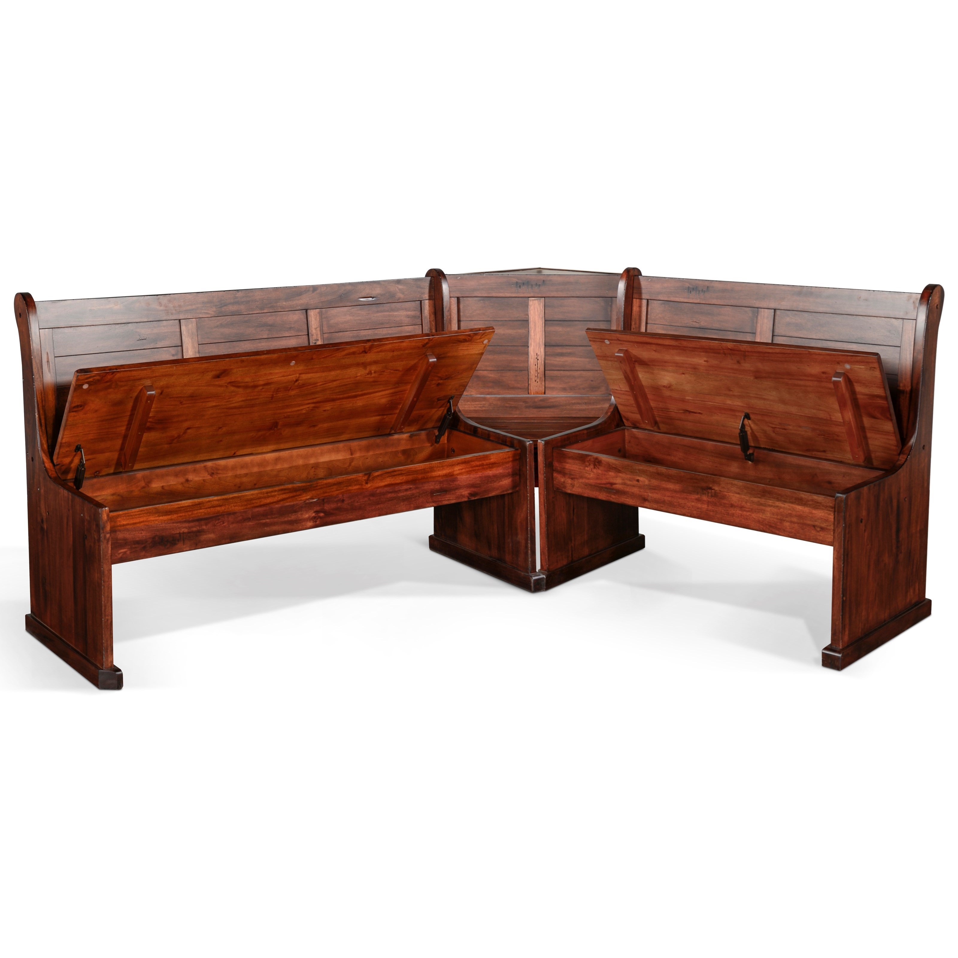 Sunny Designs Bayside 0113VM Breakfast Nook Set with Bench
