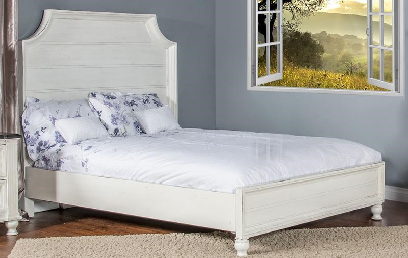 Queen size store headboard and footboard