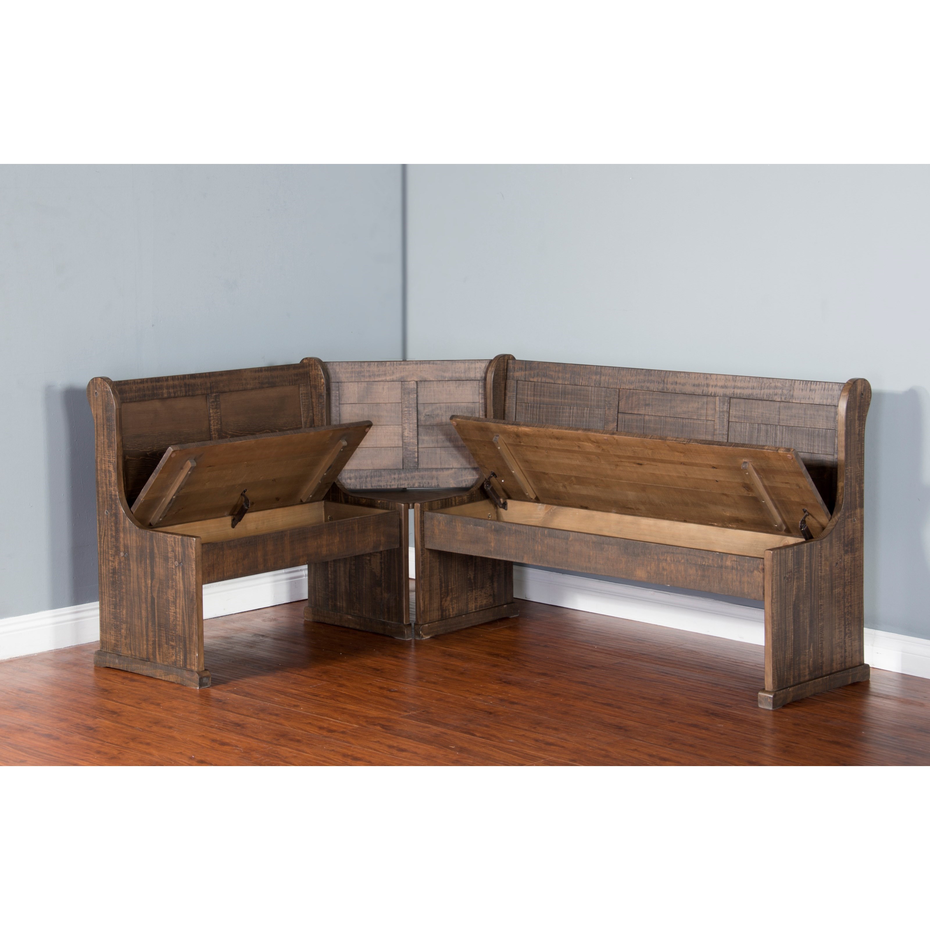 Homestead sunny designs breakfast outlet nook with side bench