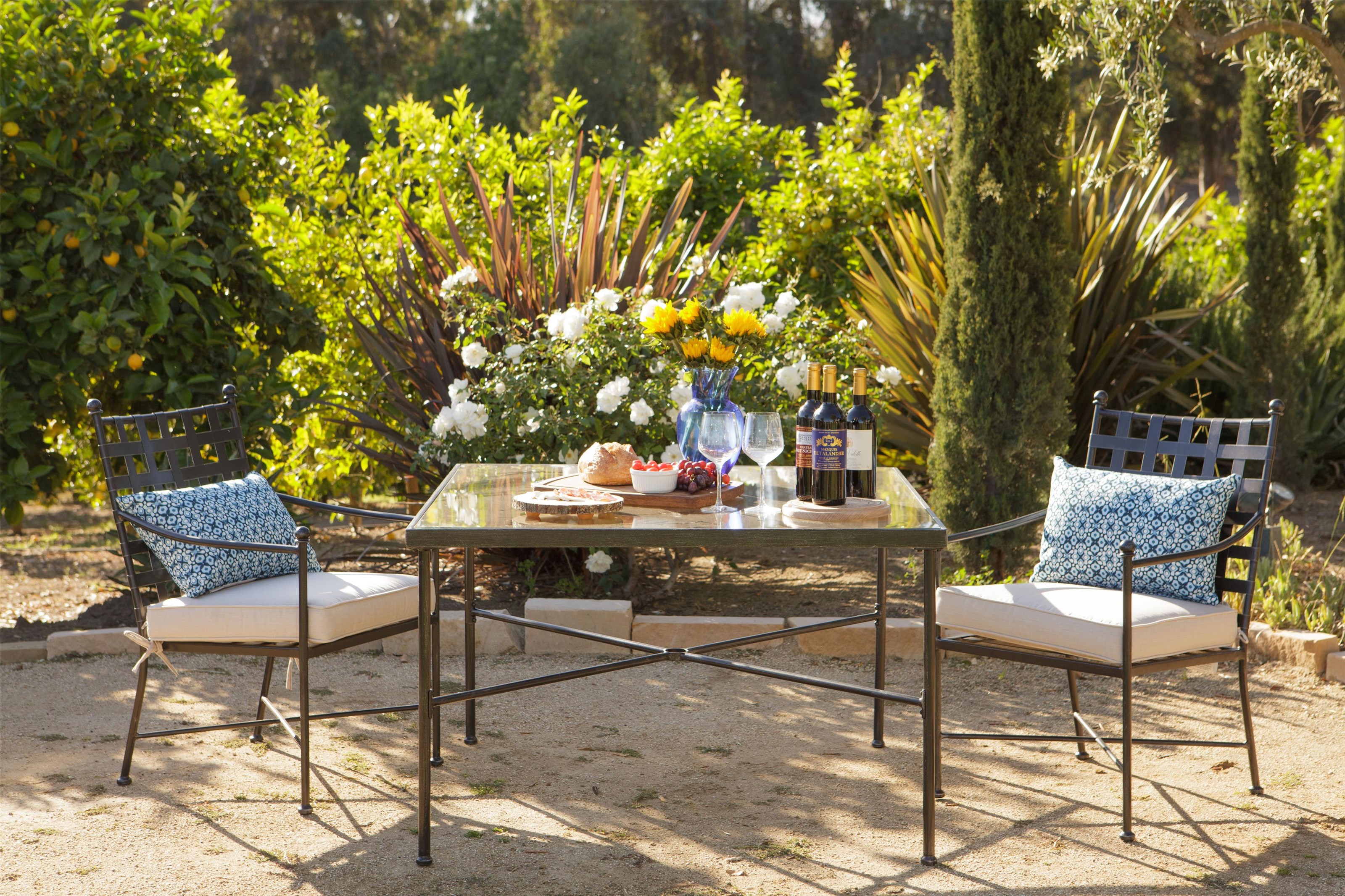 44 inch square dining cheap table
