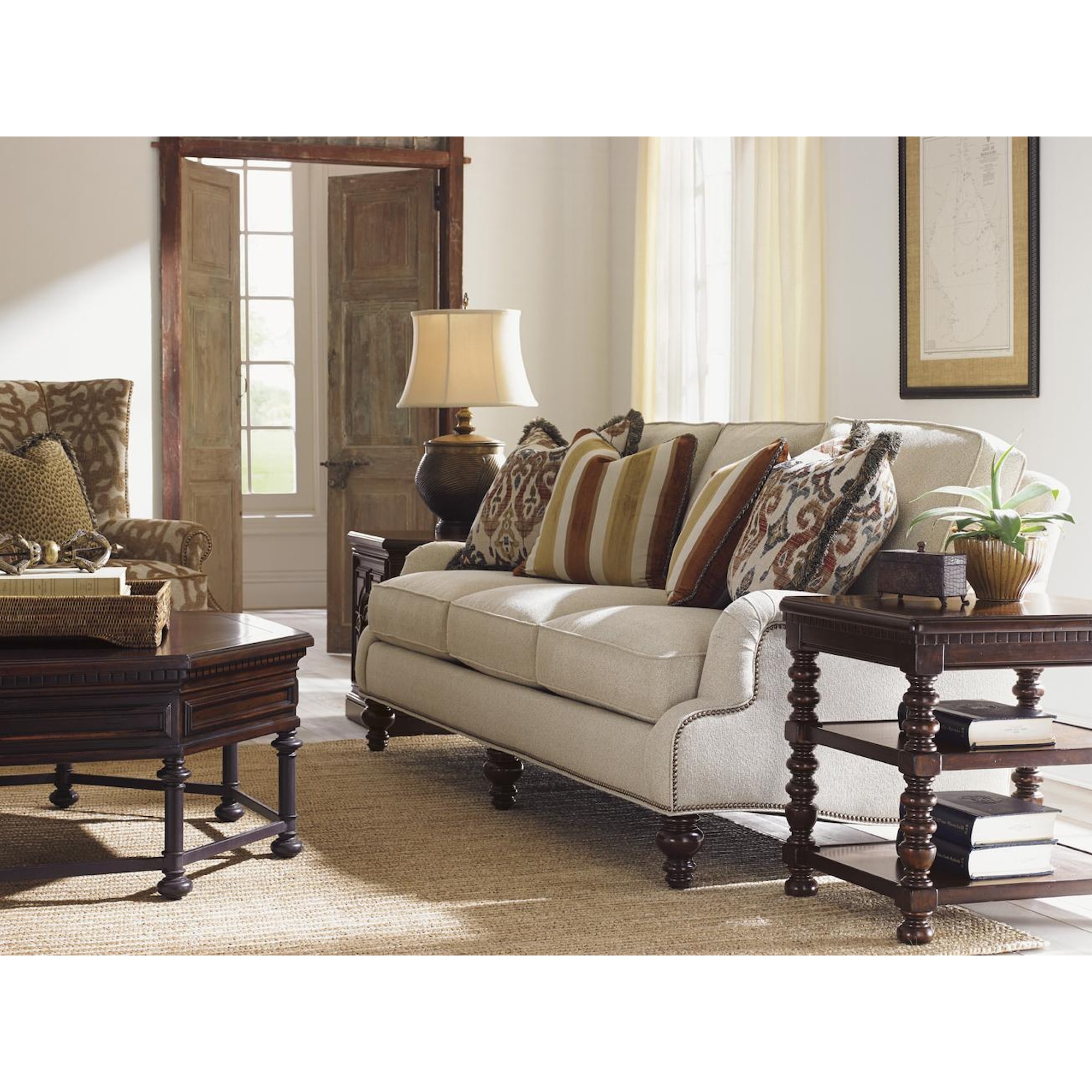 Tommy Bahama Home Tommy Bahama Upholstery 727533 Amelia Sofa with