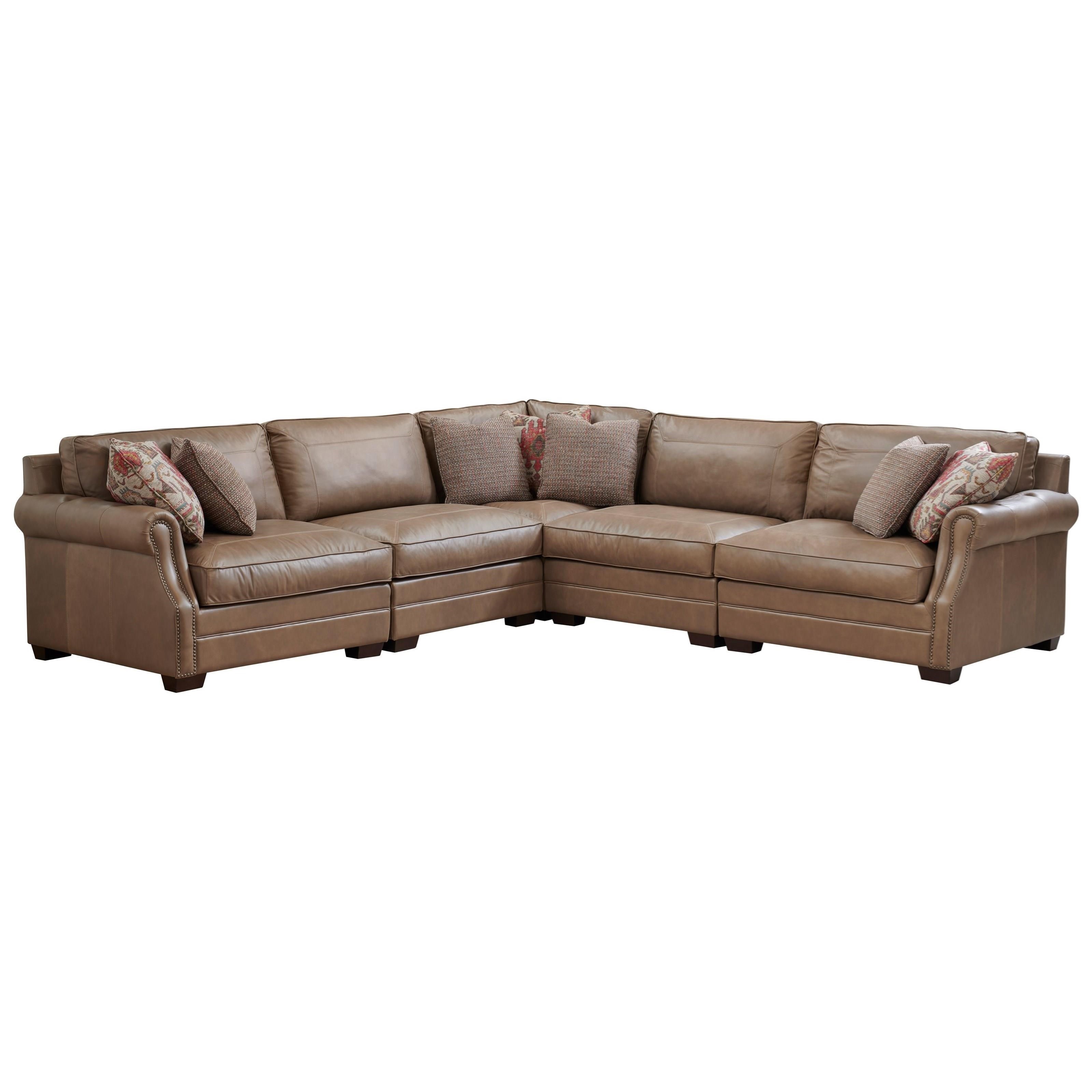 Carrington reclining sectional clearance sofa