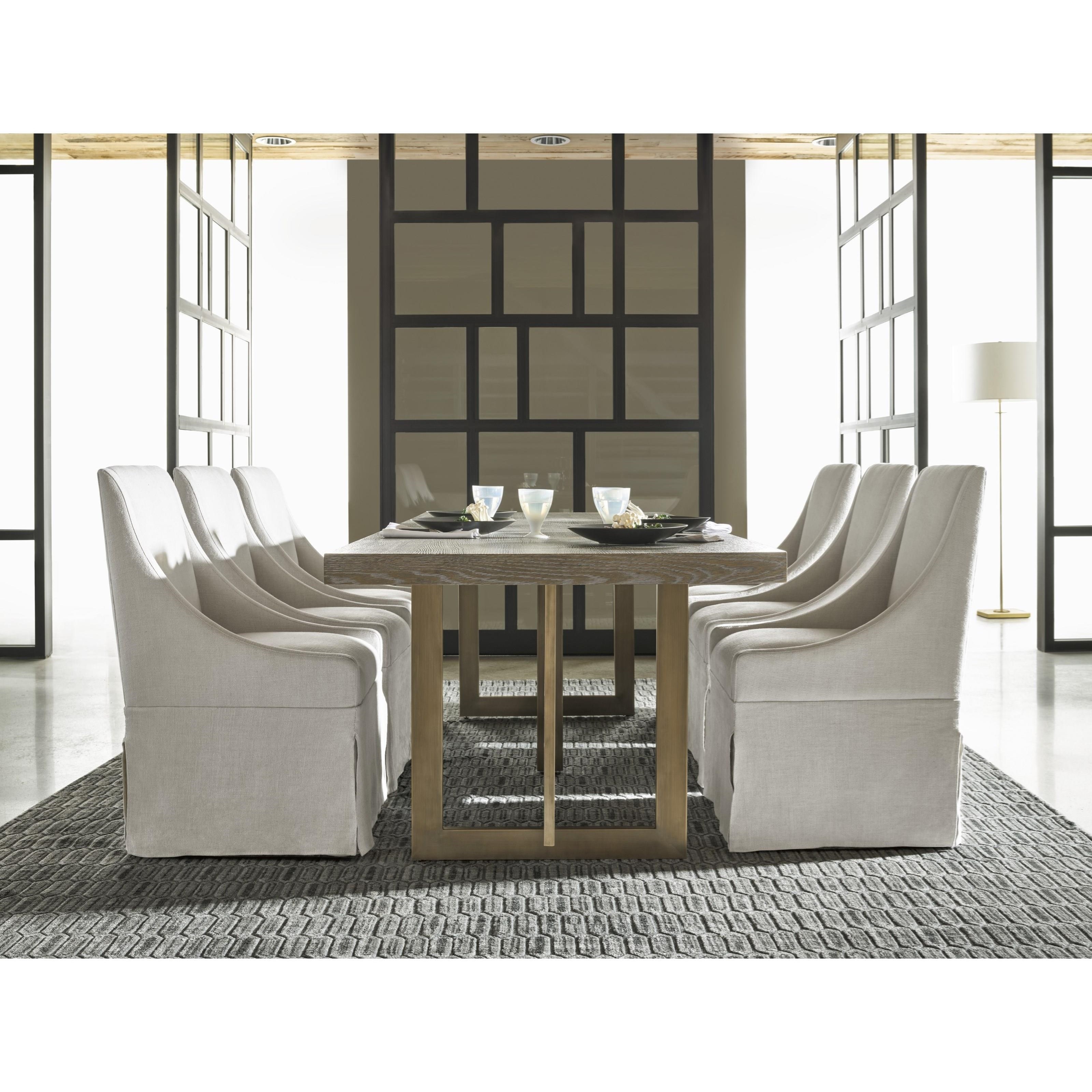 Townsend castered cheap dining chair