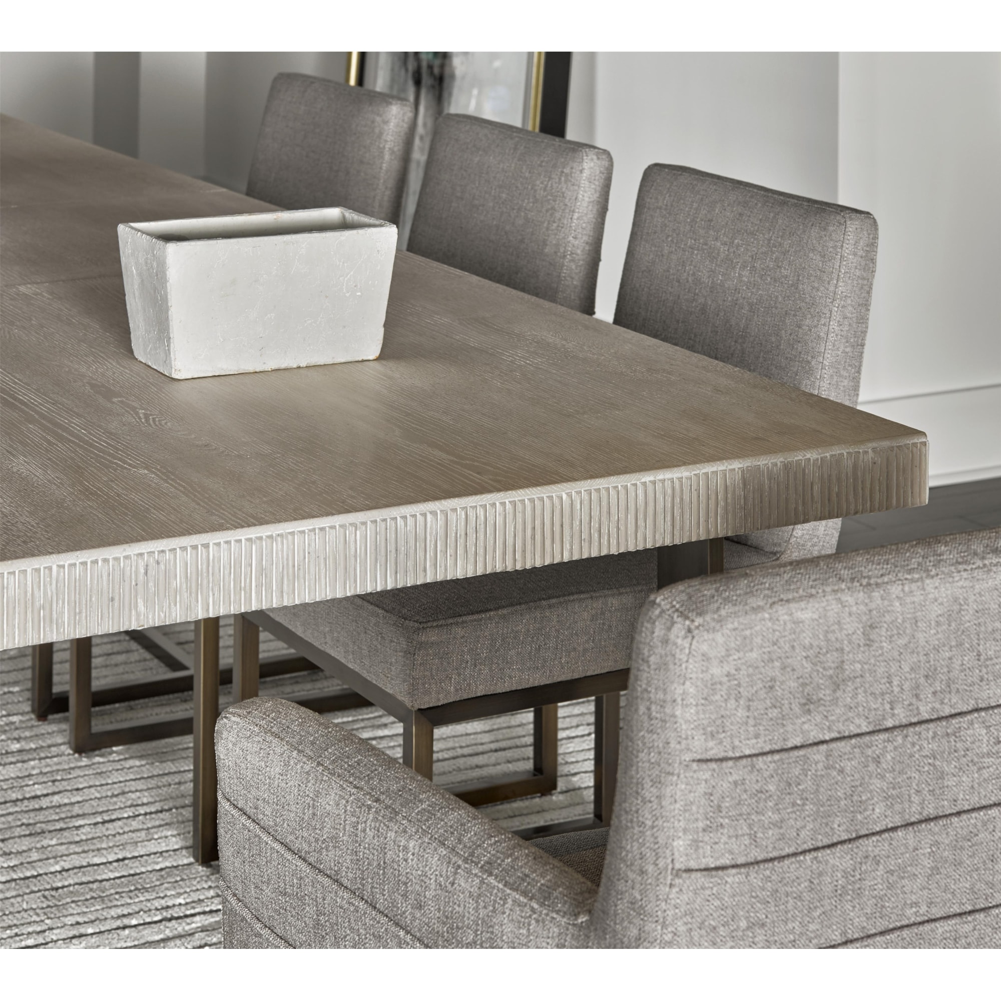 Universal Modern 643755 Robards Rectangular Dining Table with 22" Leaf ...