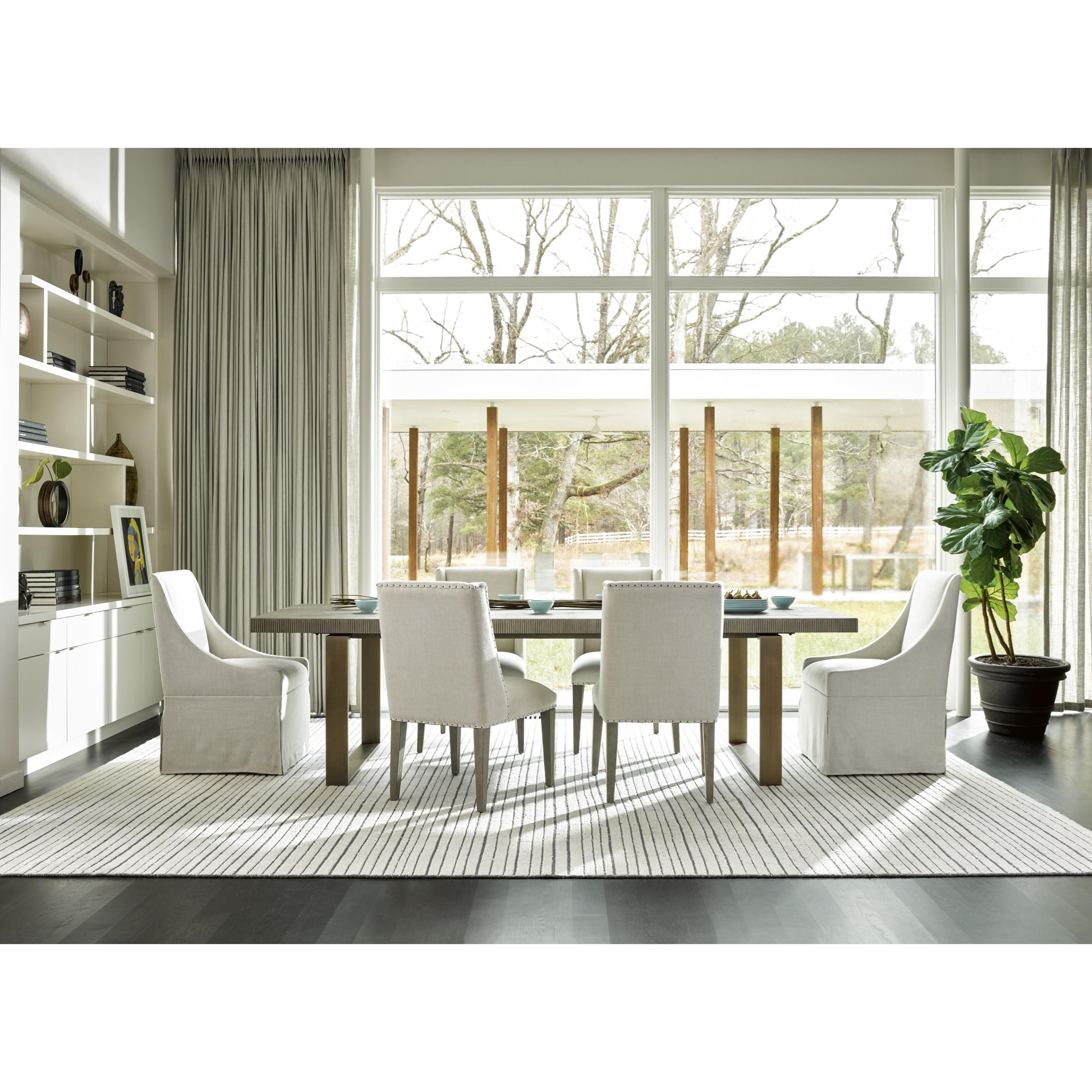 Universal Modern 645735 Contemporary Upholstered Dining Chair with