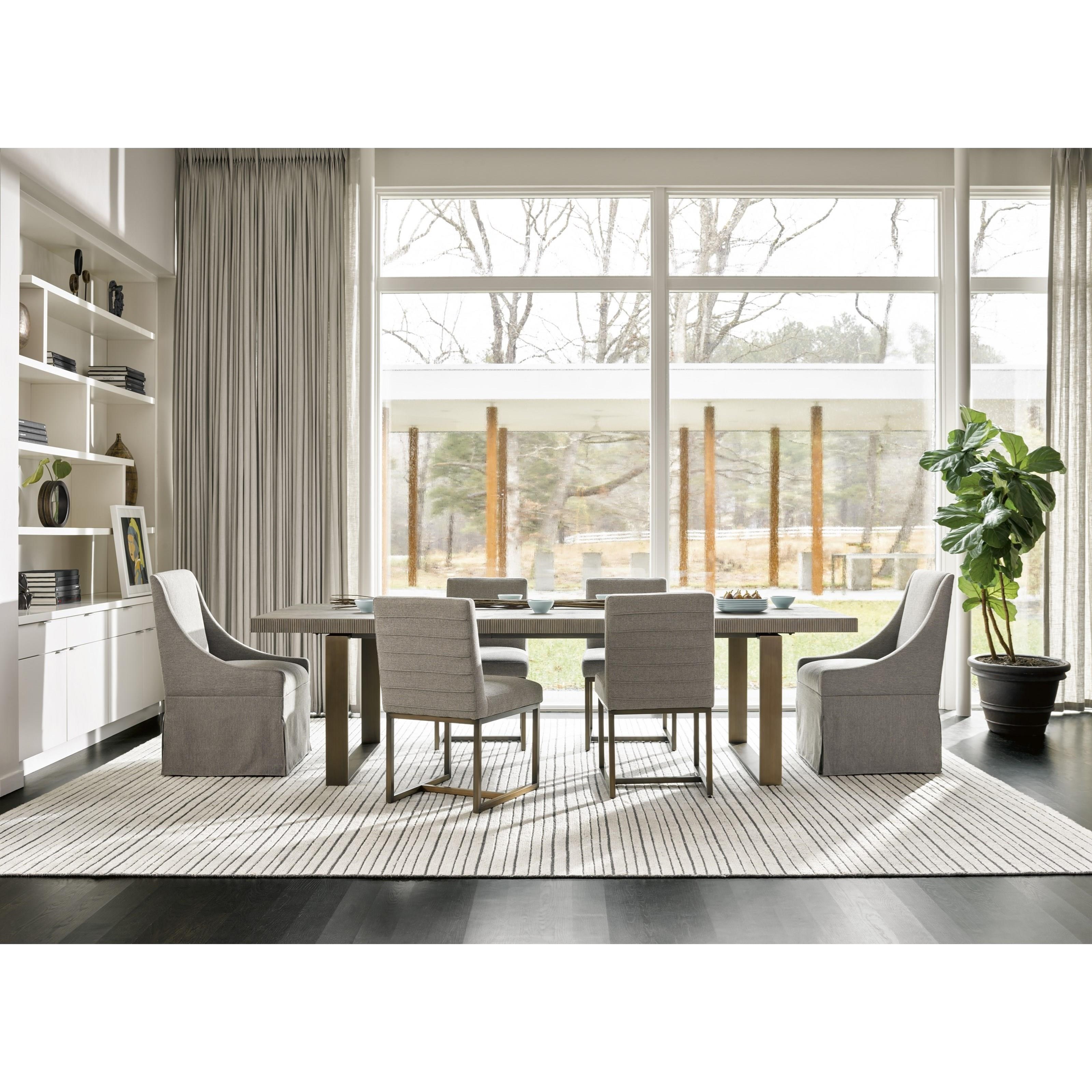 Universal Modern 017116889 Upholstered Carter Side Chair Belfort