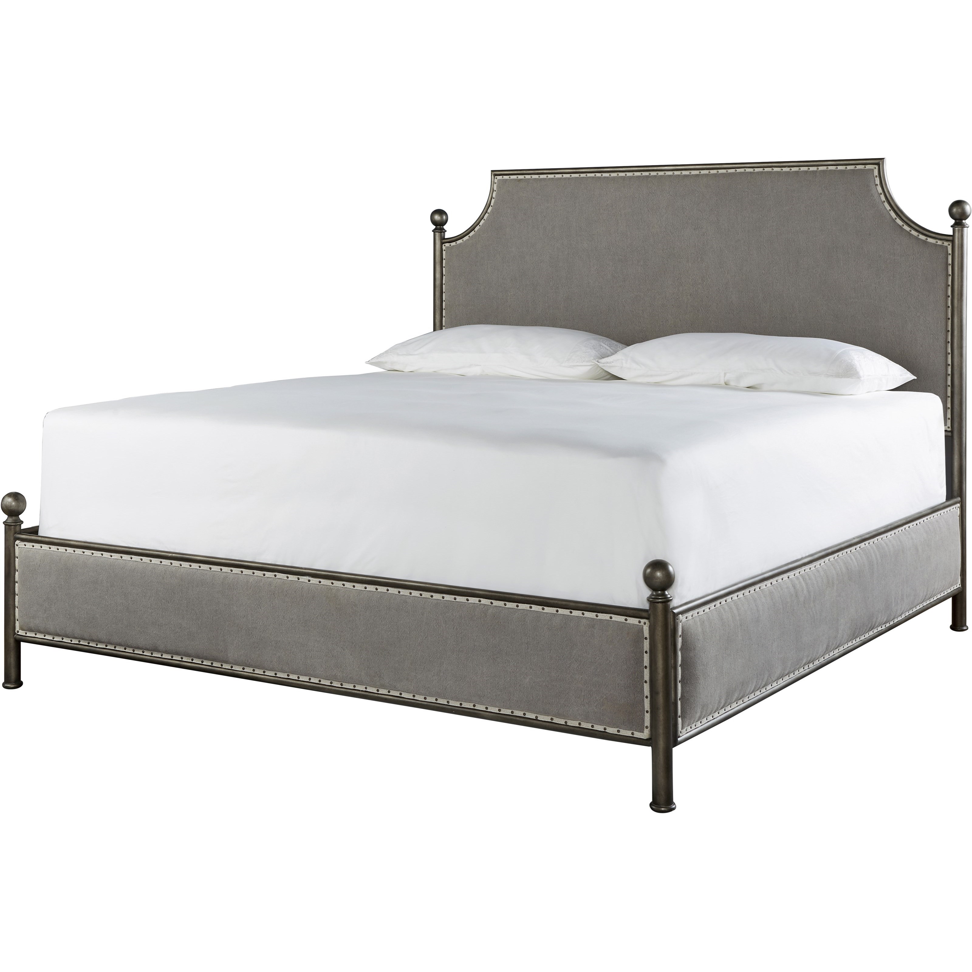 Moyers upholstered canopy bed deals
