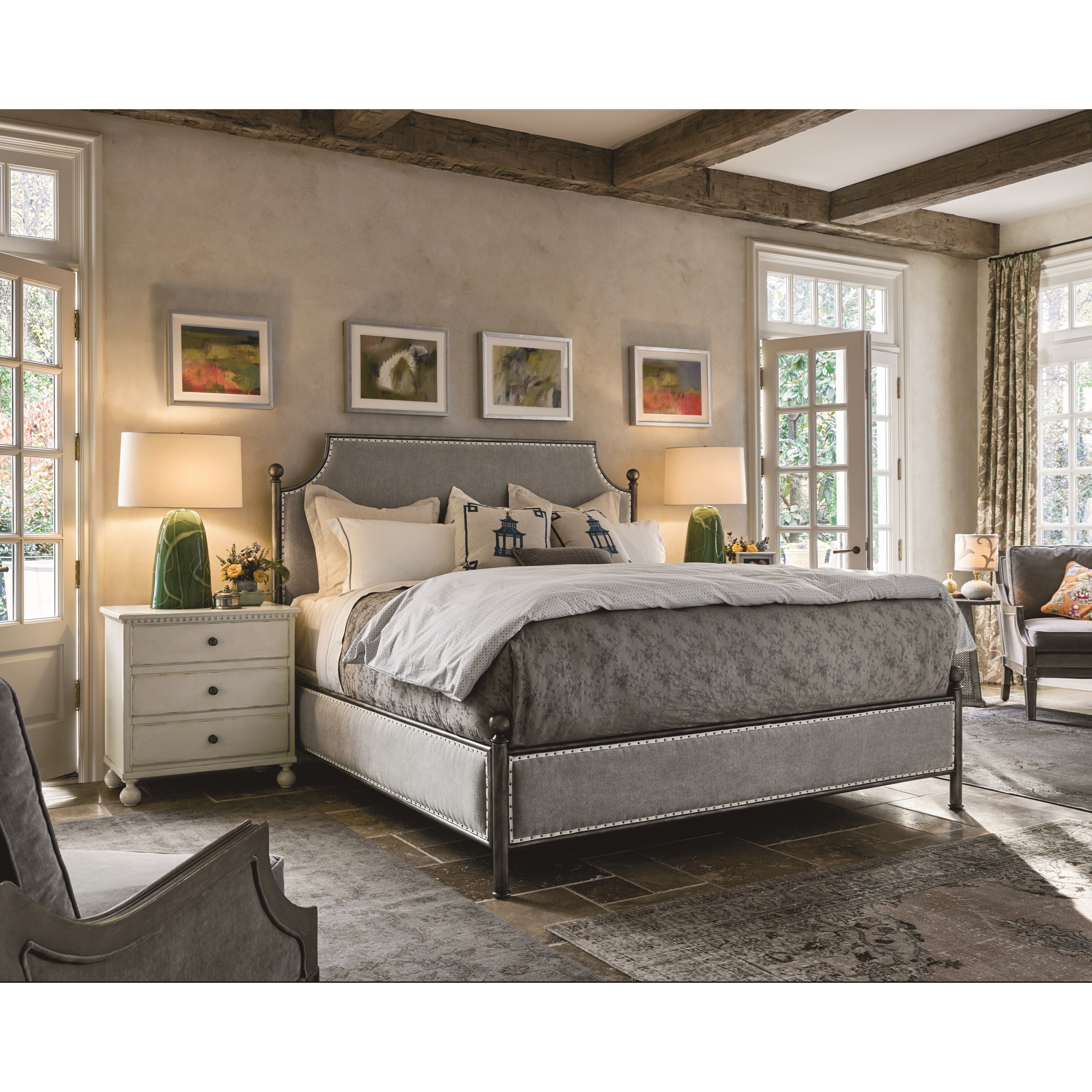 Kingsview upholstered canopy bed best sale