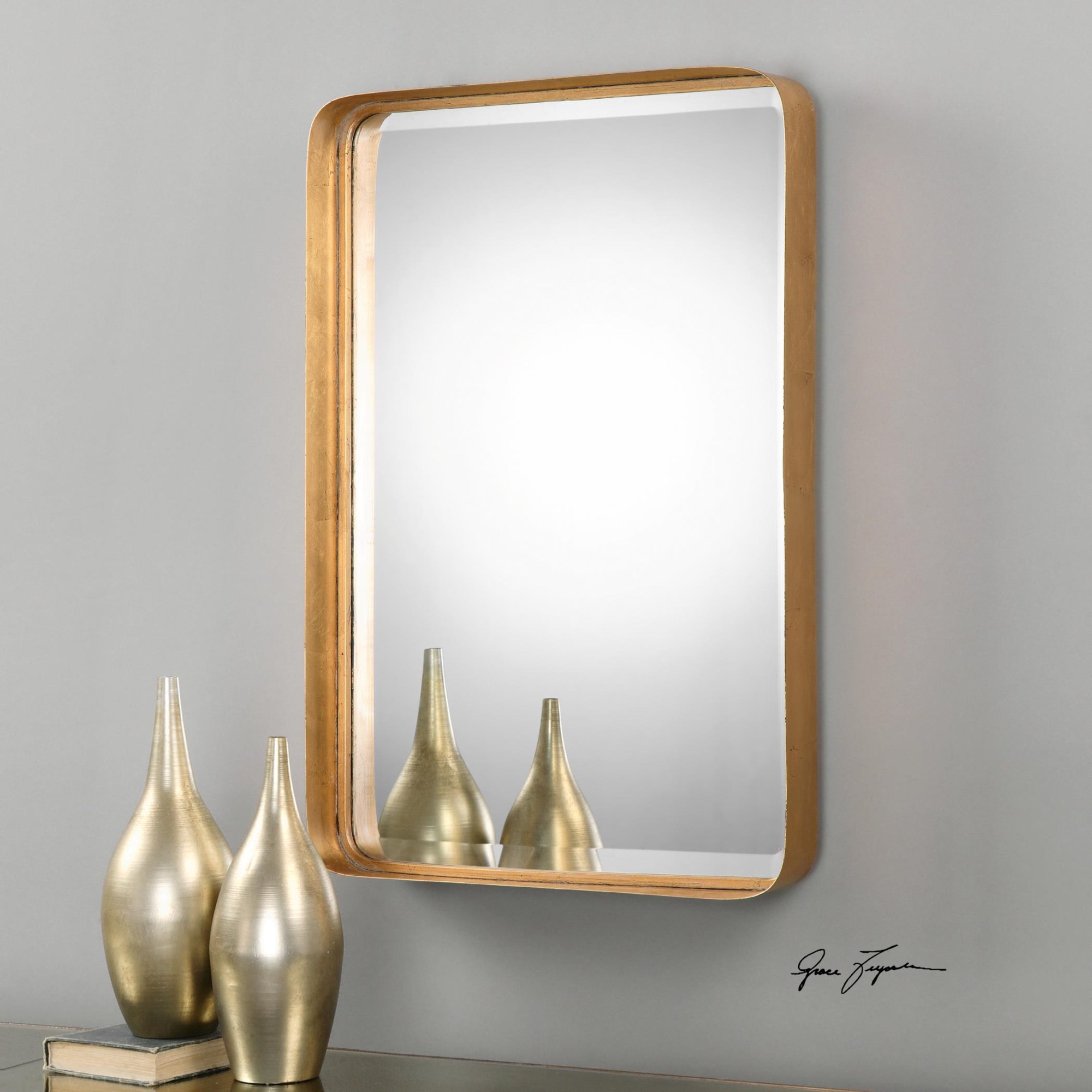 13555B by Uttermost - Davion Square Mirrors, S/2