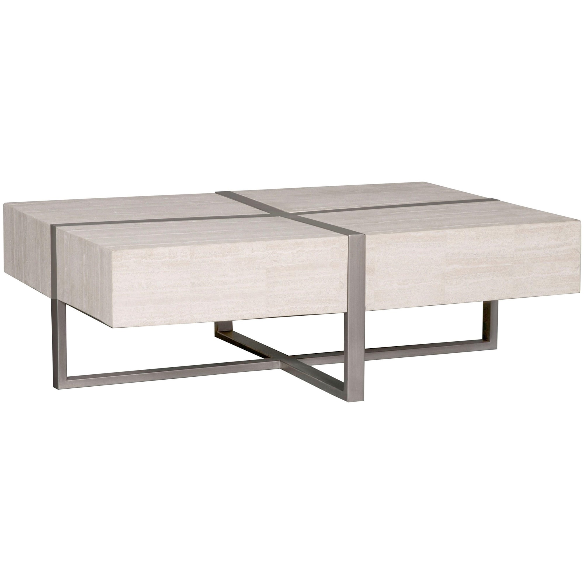 Vanguard Furniture Formation 603626461 Stone Veneer Cocktail Table