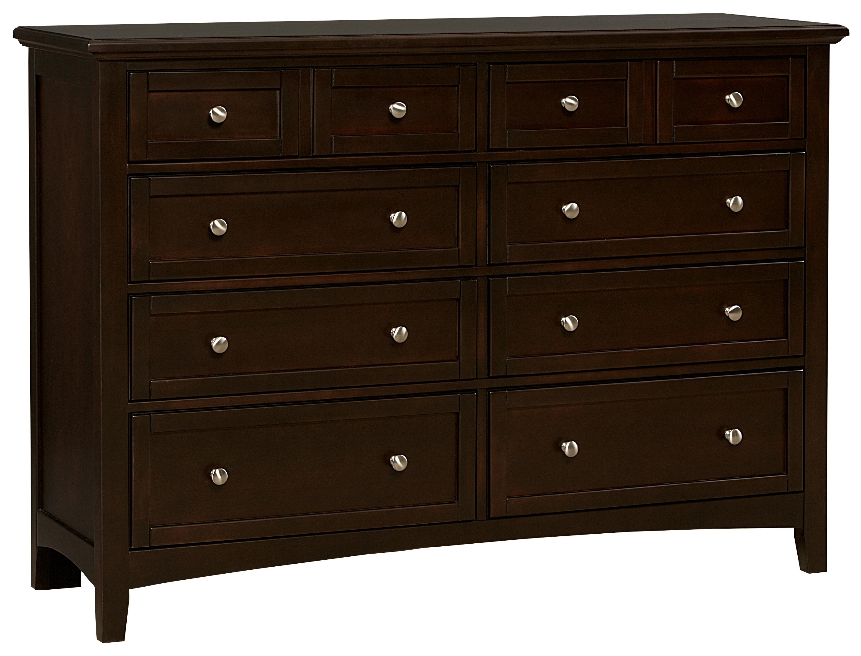 Vaughan bassett 8 drawer hot sale dresser