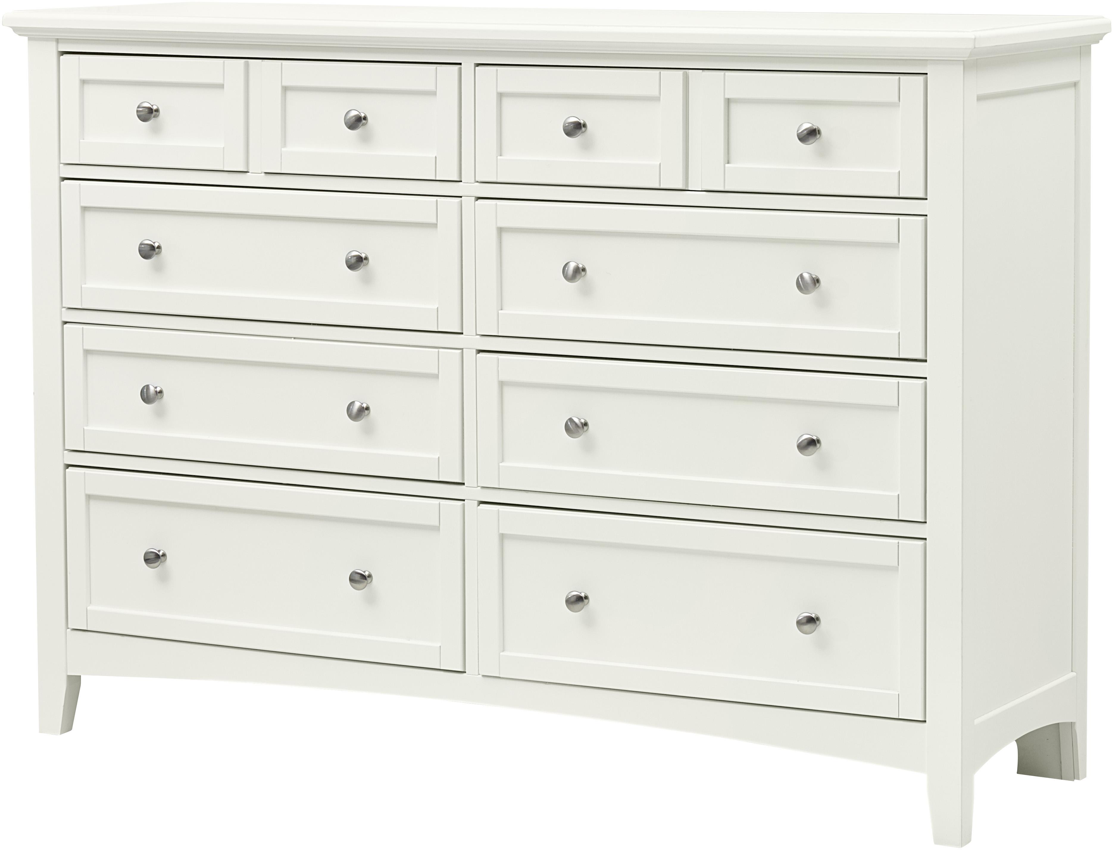 White 8 on sale dresser drawer