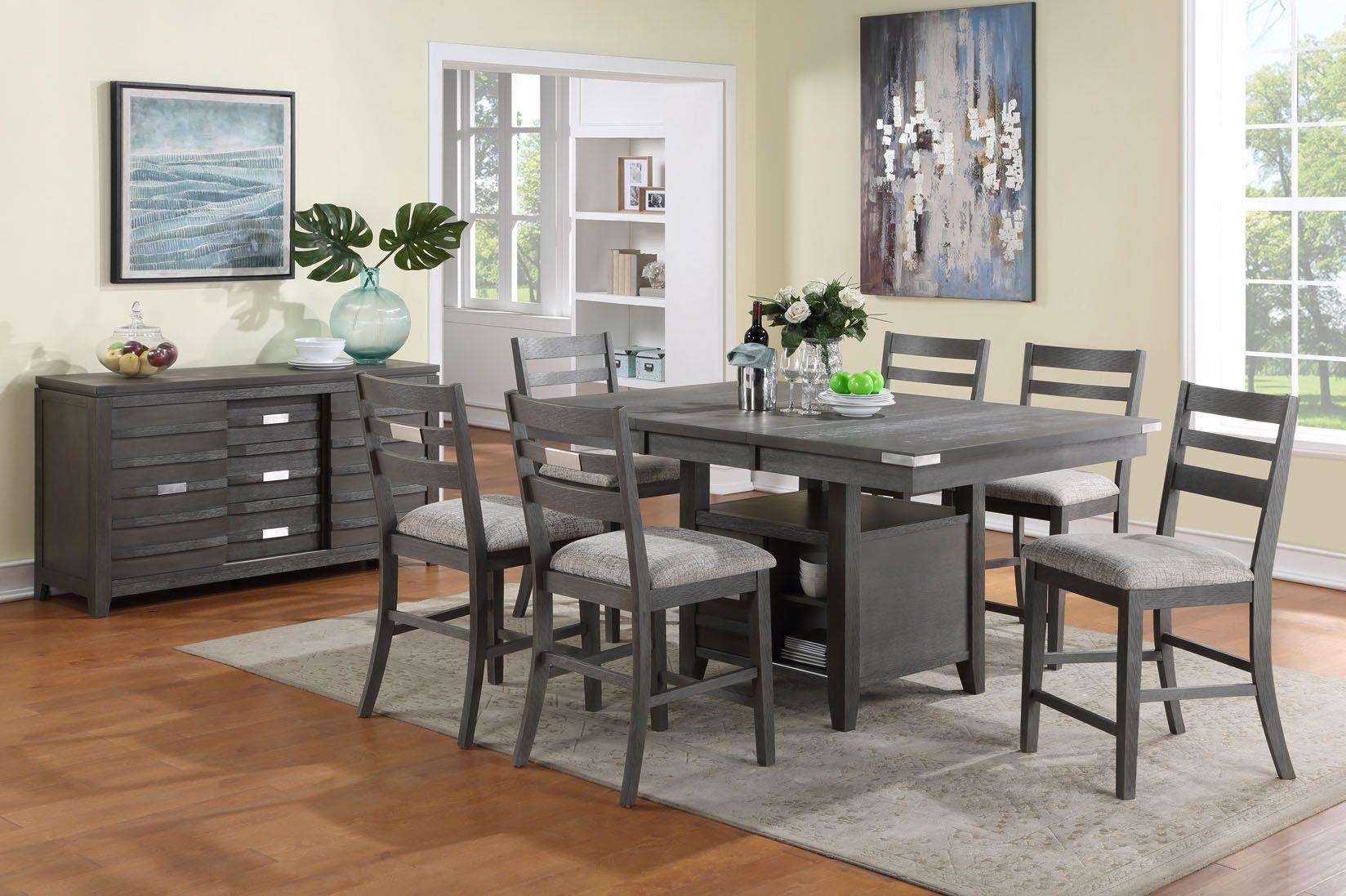 7 piece pub clearance table and chairs