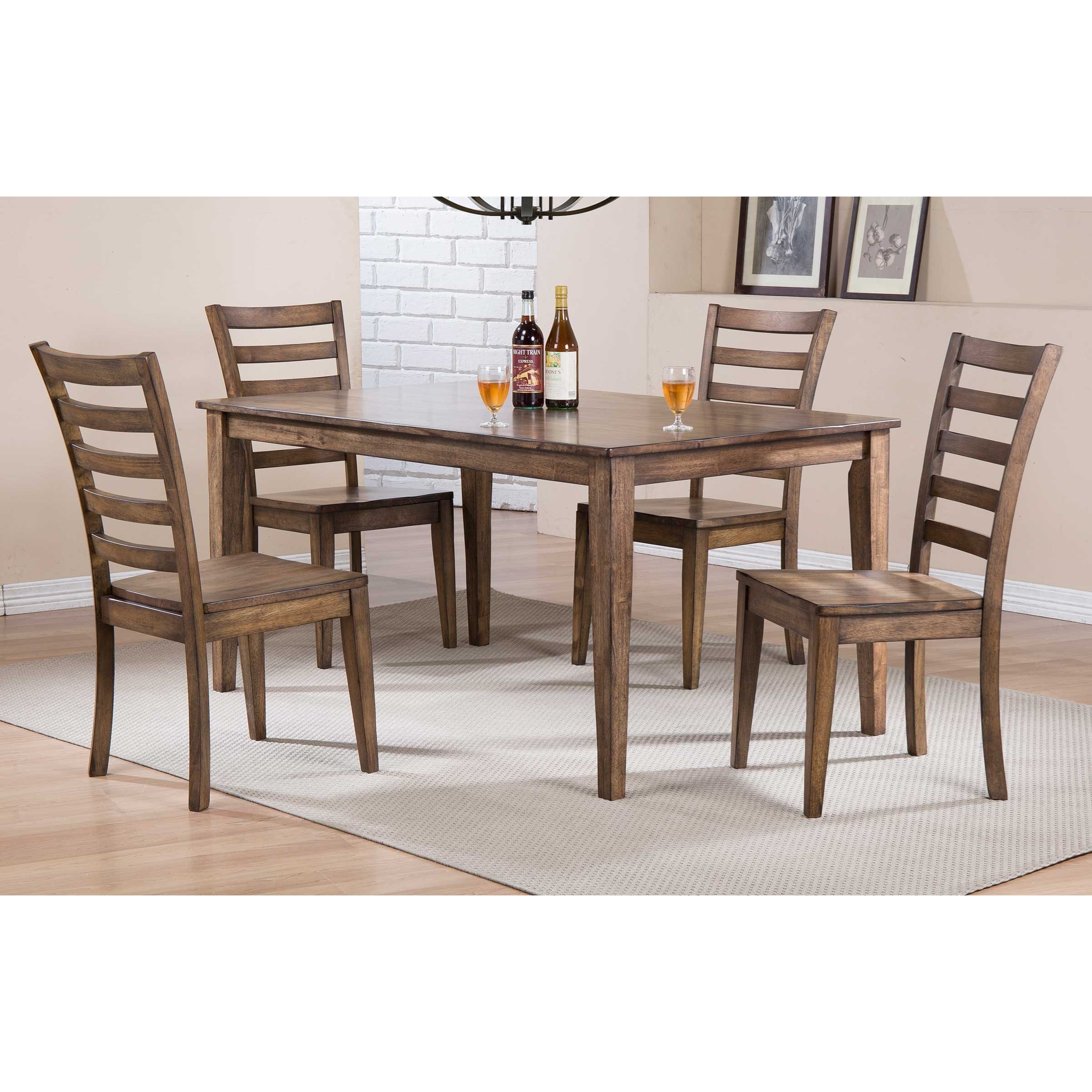 Sturdy dining room best sale table and chairs