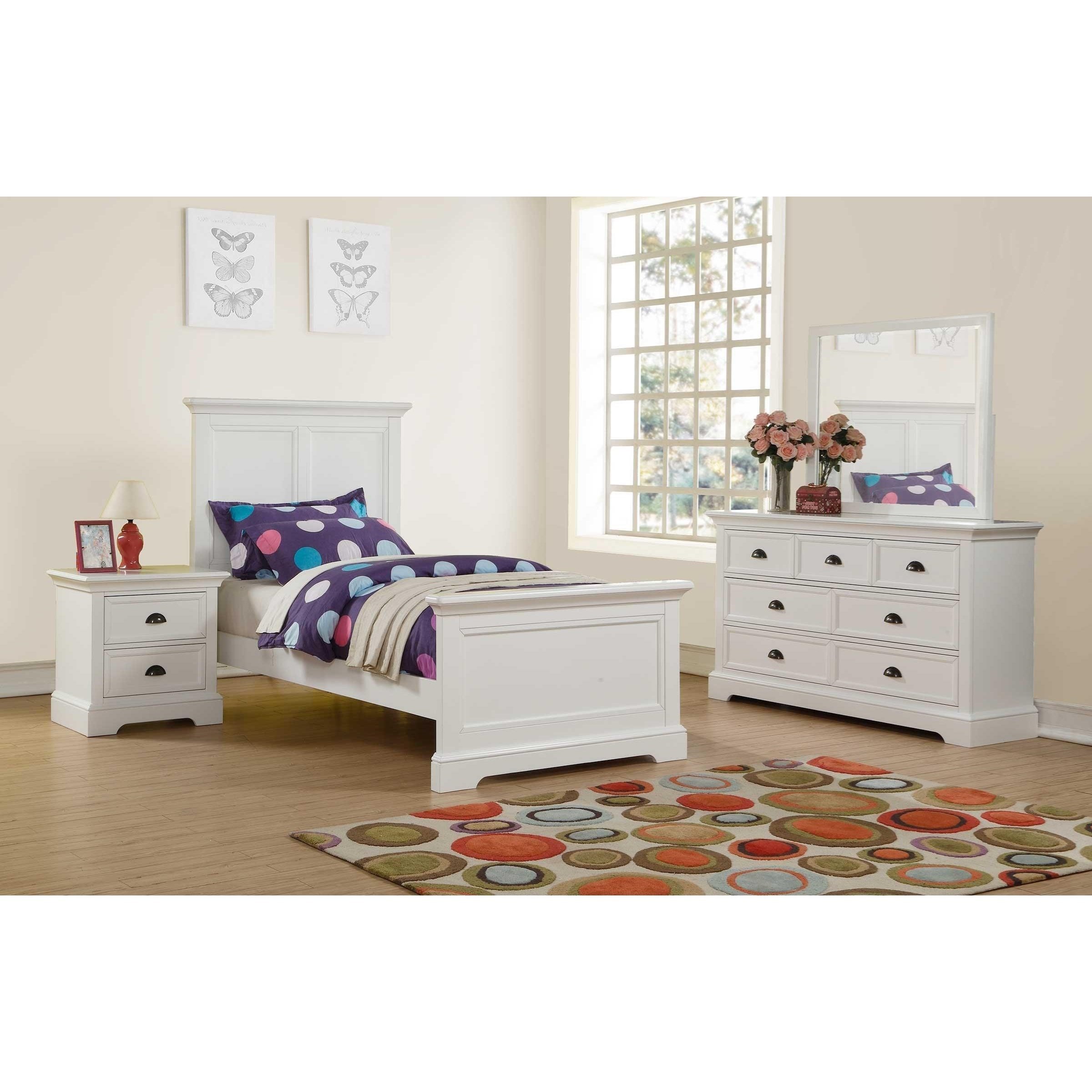Winners Only Tamarack BTP1005Y Casual 2 Drawer Nightstand