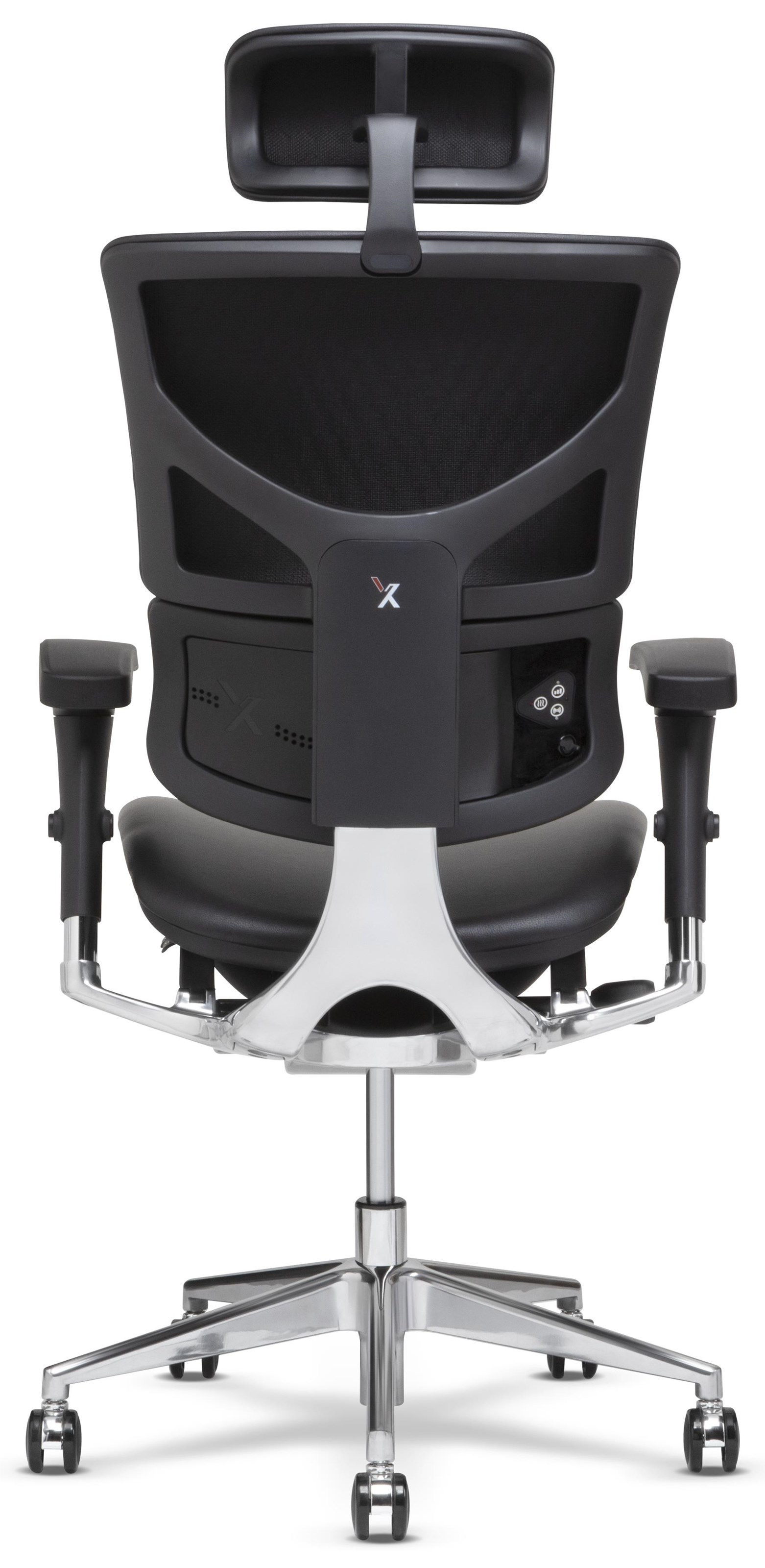 X office chair with heat store